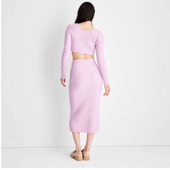 Future Collective With Reese
Women's High-Rise Midi Sweater Set - - Picture 2 of 15